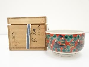 九谷焼　陶秀造　木米写茶碗（共箱）